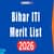 Bihar ITI Merit List 2025 Released by BCECEB - Check ITICAT Admission Status